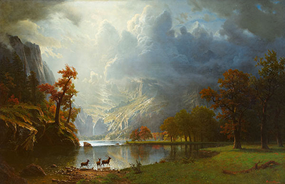 Sierra Nevada Morning Albert Bierstadt